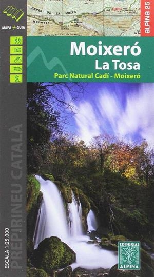 MOIXERÓ LA TOSA. PARC NATURAL CADI MOIXERO (MAPA + GUIA 1:25000) | 9788480906777 | AA.DD. | Llibreria Drac - Librería de Olot | Comprar libros en catalán y castellano online