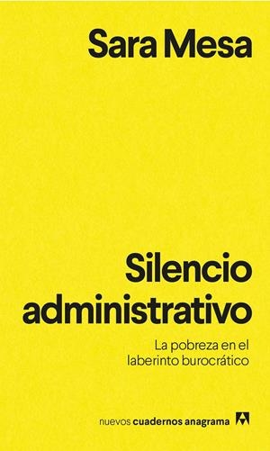 SILENCIO ADMINISTRATIVO | 9788433916273 | MESA, SARA | Llibreria Drac - Librería de Olot | Comprar libros en catalán y castellano online