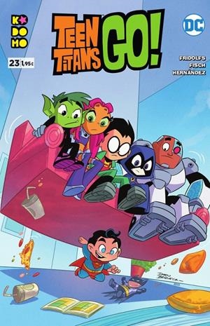 TEEN TITANS GO! NÚM. 23 | 9788417722227 | FISCH, SHOLLY; FRIDOLFS, DEREK; HERNÁNDEZ, LEA | Llibreria Drac - Llibreria d'Olot | Comprar llibres en català i castellà online