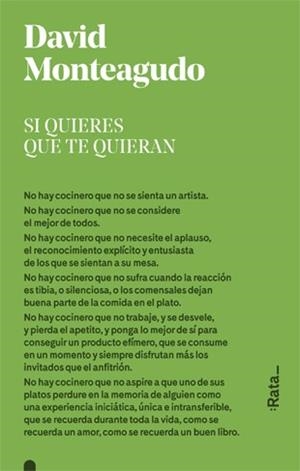 SI QUIERES QUE TE QUIERAN | 9788416738465 | MONTEAGUDO, DAVID | Llibreria Drac - Librería de Olot | Comprar libros en catalán y castellano online