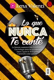 LO QUE NUNCA TE CANTE | 9788494984617 | VALENTI, LENA | Llibreria Drac - Librería de Olot | Comprar libros en catalán y castellano online