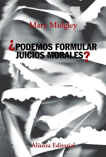 PODEMOS FORMULAR JUICIOS MORALES? | 9788491814092 | MIDGLEY, MARY | Llibreria Drac - Llibreria d'Olot | Comprar llibres en català i castellà online