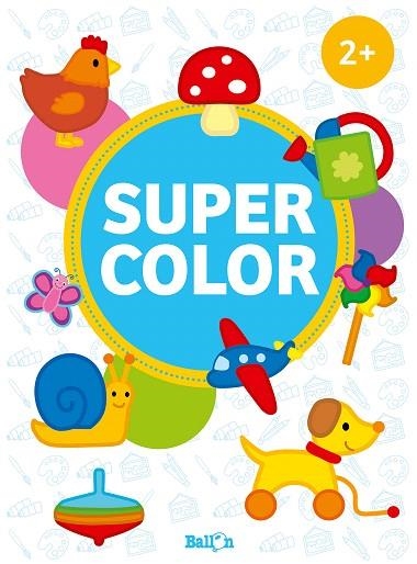 SUPER COLOR  +2  AZUL | 9789403211053 | BALLON | Llibreria Drac - Librería de Olot | Comprar libros en catalán y castellano online