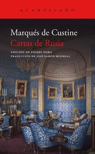 CARTAS DE RUSIA | 9788417346546 | MARQUÉS DE CUSTINE | Llibreria Drac - Librería de Olot | Comprar libros en catalán y castellano online