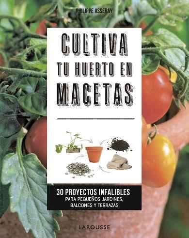 CULTIVA TU HUERTO EN MACETAS | 9788417720032 | ASSERAY, PHILIPPE | Llibreria Drac - Librería de Olot | Comprar libros en catalán y castellano online
