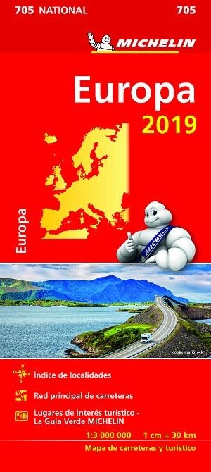 EUROPA MAPA NATIONAL 705 | 9782067236325 | AA.DD. | Llibreria Drac - Librería de Olot | Comprar libros en catalán y castellano online
