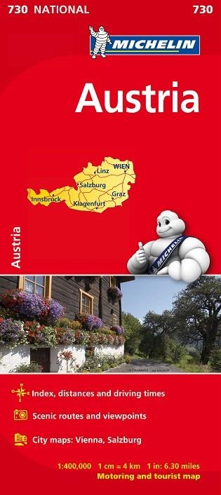 AUSTRIA MAPA NATIONAL 730 | 9782067171787 | AA.DD. | Llibreria Drac - Librería de Olot | Comprar libros en catalán y castellano online