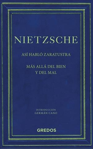 ASÍ HABLÓ ZARATUSTRA / MÁS ALLA DEL BIEN Y DEL MAL | 9788424937768 | NIETZSCHE, FRIEDRICH | Llibreria Drac - Llibreria d'Olot | Comprar llibres en català i castellà online