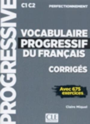 VOCABULAIRE PROGRESIF NIVEAU PERFECTIONNEMENT CORRIGÉS | 9782090384543 | COLLECTIF | Llibreria Drac - Librería de Olot | Comprar libros en catalán y castellano online