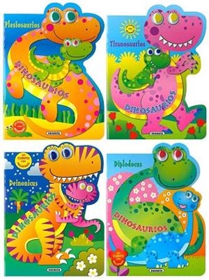 MIS DINOSAURIOS CON PEGATINAS (4 TÍTULOS) | 9788467761924 | AA.DD. | Llibreria Drac - Llibreria d'Olot | Comprar llibres en català i castellà online
