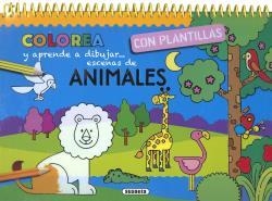 COLOREA Y APRENDE A DIBUJAR ANIMALES CON PLANTILLAS | 9788467761832 | AA.DD. | Llibreria Drac - Llibreria d'Olot | Comprar llibres en català i castellà online
