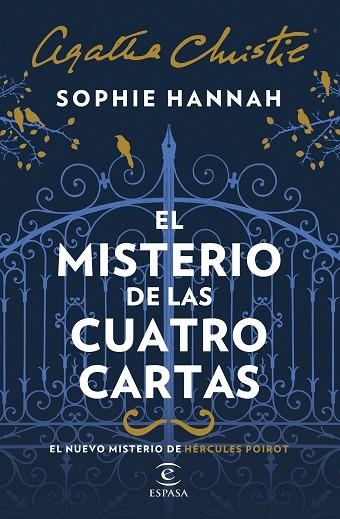 MISTERIO DE LAS CUATRO CARTAS, EL | 9788467055436 | HANNAH, SOPHIE | Llibreria Drac - Librería de Olot | Comprar libros en catalán y castellano online