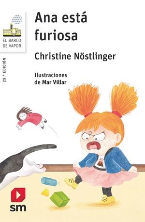 ANA ESTA FURIOSA (VAIXELL DE VAPOR BLANCA) | 9788491825296 | NÖSTLINGER, CHRISTINE | Llibreria Drac - Librería de Olot | Comprar libros en catalán y castellano online