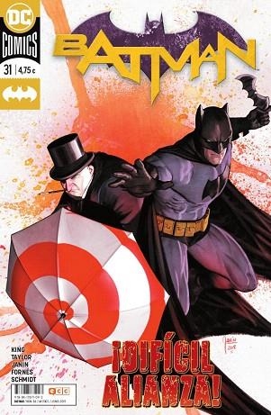 BATMAN NÚM. 86/31 | 9788417871093 | KING, TOM | Llibreria Drac - Llibreria d'Olot | Comprar llibres en català i castellà online