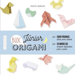 ORIGAMI BLOC JÚNIOR | 9788417720124 | BOURSIN, DIDIER | Llibreria Drac - Llibreria d'Olot | Comprar llibres en català i castellà online