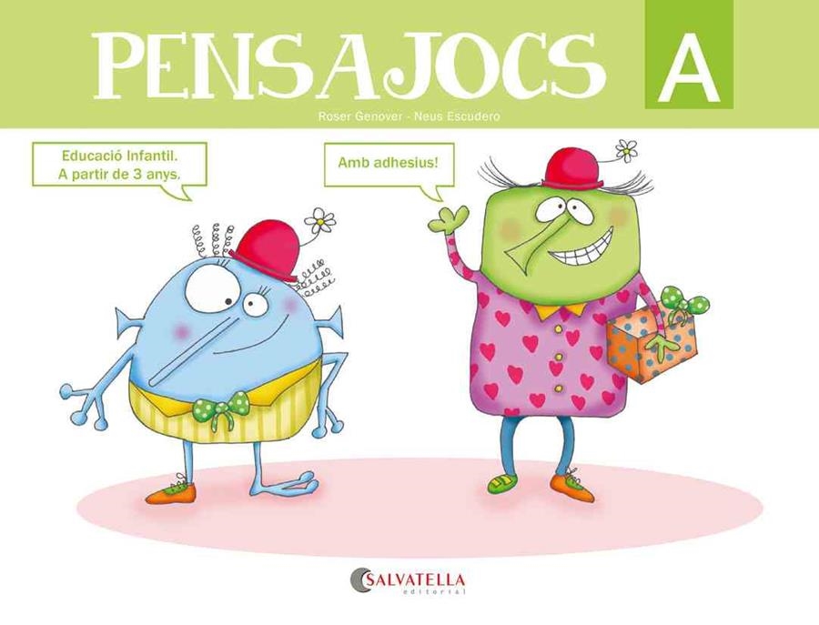 PENSAJOCS A | 9788417841355 | GENOVER, ROSER | Llibreria Drac - Librería de Olot | Comprar libros en catalán y castellano online