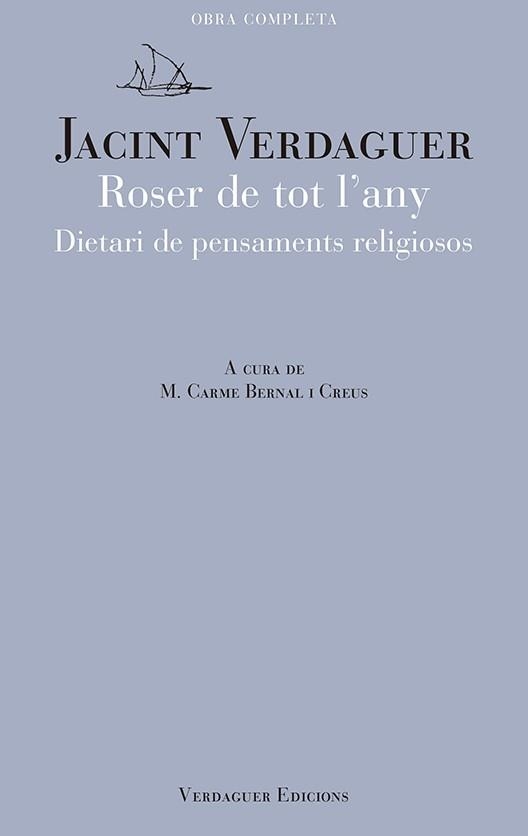 ROSER DE TOT L'ANY | 9788494458651 | VERDAGUER, JACINT | Llibreria Drac - Librería de Olot | Comprar libros en catalán y castellano online