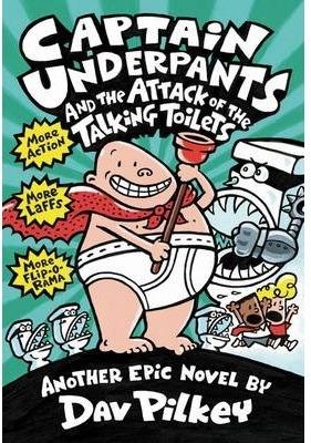 CAPTAIN UNDERPANTS AND THE ATTACK OF THE TALKING TOILETS | 9780590634274 | PILKEY, DAV | Llibreria Drac - Llibreria d'Olot | Comprar llibres en català i castellà online