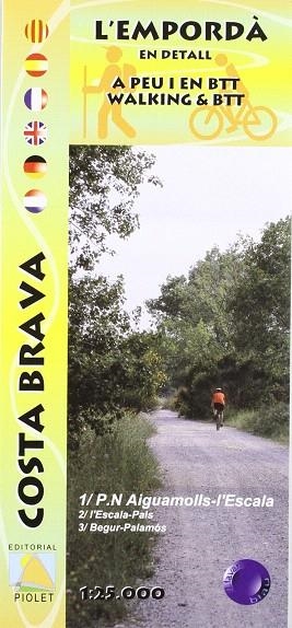 PARC NACIONAL AIGUAMOLLS L'ESCALA (EMPORDÀ EN DETALL 1)1:25000 | 9788495945075 | AA.DD. | Llibreria Drac - Librería de Olot | Comprar libros en catalán y castellano online