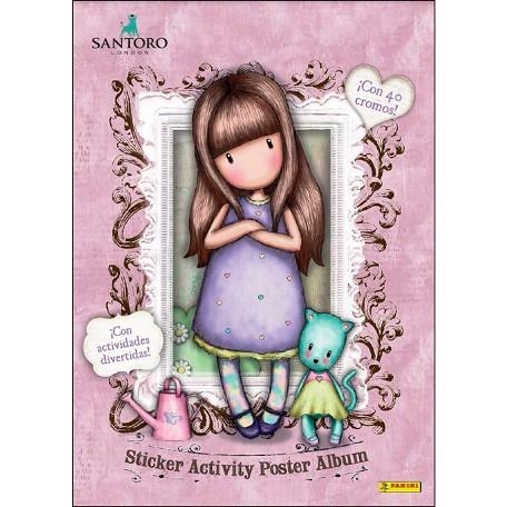 STICKER ACTIVITY POSTER ALBUM GORJUSS | 9788427871274 | SANTORO | Llibreria Drac - Librería de Olot | Comprar libros en catalán y castellano online