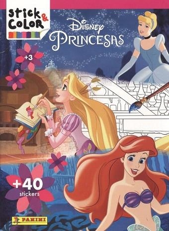 DISNEY PRINCESAS STICK COLOR | 9788427871236 | AA.DD. | Llibreria Drac - Librería de Olot | Comprar libros en catalán y castellano online