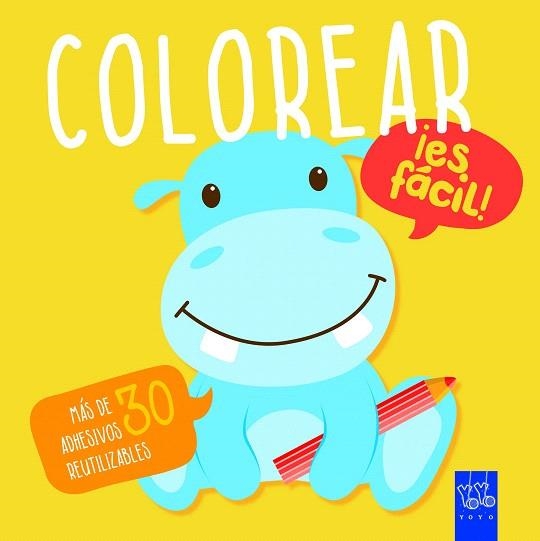 COLOREAR ES FÁCIL HIPOPÓTAMO | 9788408166344 | AA.DD. | Llibreria Drac - Llibreria d'Olot | Comprar llibres en català i castellà online