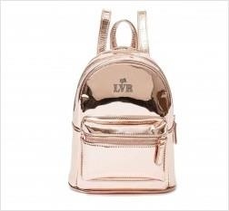 MOCHILA METALICA ORO ROSA | 8432715109570 | Llibreria Drac - Llibreria d'Olot | Comprar llibres en català i castellà online