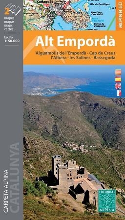 ALT EMPORDA 1:50.000 [2 MAPES] ALPINA | 9788480907903 | AA.DD. | Llibreria Drac - Librería de Olot | Comprar libros en catalán y castellano online