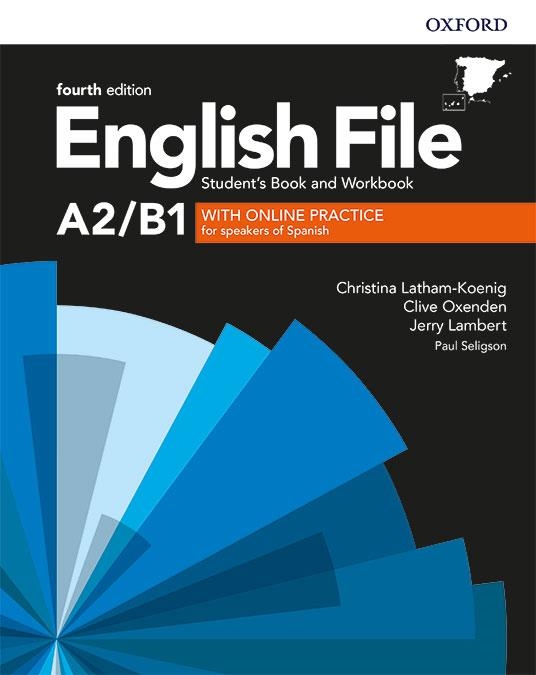 ENGLISH FILE PREINTERMEDIATE 4TH EDITION A2/B1. STUDENT'S BOOK AND WORKBOOK WITH KEY PACK | 9780194058124 | LATHAM-KOENIG, CHRISTINA/OXENDEN, CLIVE/LAMBERT, JERRY/SELIGSON, PAUL | Llibreria Drac - Librería de Olot | Comprar libros en catalán y castellano online