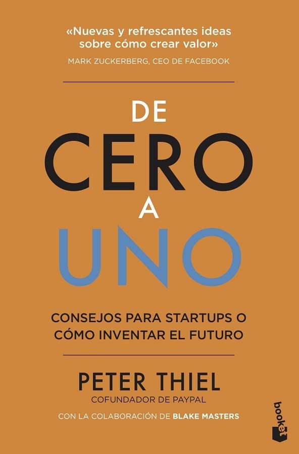 DE CERO A UNO | 9788498754902 | THIEL, PETER | Llibreria Drac - Llibreria d'Olot | Comprar llibres en català i castellà online