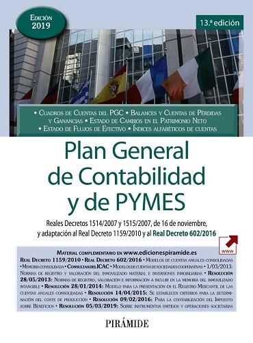 PLAN GENERAL DE CONTABILIDAD Y DE PYMES | 9788436841688 | AA.DD. | Llibreria Drac - Librería de Olot | Comprar libros en catalán y castellano online