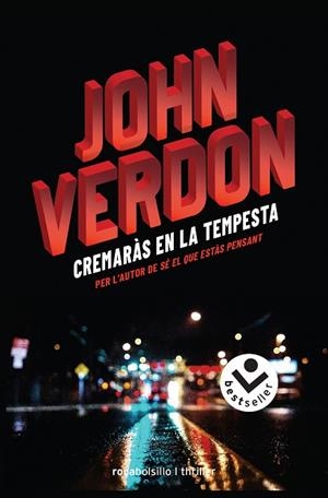 CREMARÀS EN LA TEMPESTA | 9788416859818 | VERDON, JOHN | Llibreria Drac - Librería de Olot | Comprar libros en catalán y castellano online