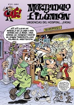 URGENCIAS DEL HOSPITAL...¡FATAL! (OLÉ! MORTADELO  211) | 9788402423078 | IBÁÑEZ, FRANCISCO | Llibreria Drac - Llibreria d'Olot | Comprar llibres en català i castellà online