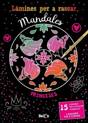 LÀMINES PER A RASCAR MANDALES - PRINCESES | 9789403213552 | AA.DD. | Llibreria Drac - Librería de Olot | Comprar libros en catalán y castellano online