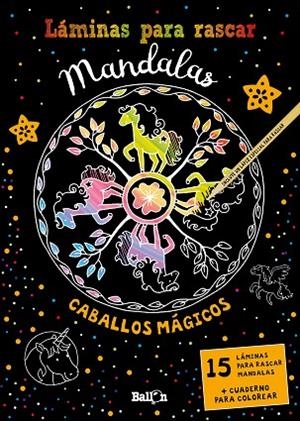 LÁMINAS PARA RASCAR MANDALAS - CABALLOS MÁGICOS | 9789403213545 | AA.DD. | Llibreria Drac - Librería de Olot | Comprar libros en catalán y castellano online