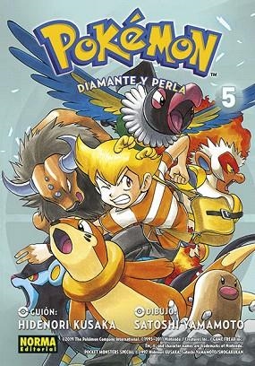 POKÉMON 21. DIAMANTE Y PERLA 5 | 9788467930405 | HIDENORI KUSAKA, SATOSHI YAMAMOTO | Llibreria Drac - Llibreria d'Olot | Comprar llibres en català i castellà online