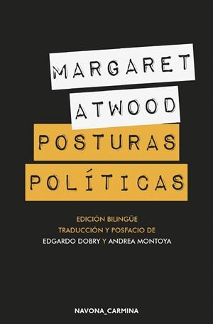 POSTURAS POLÍTICAS | 9788417978136 | ATWOOD, MARGARET | Llibreria Drac - Librería de Olot | Comprar libros en catalán y castellano online
