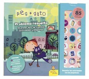 PEG + GATO. PROBLEMA RESUELTO. LIBRO DE CUENTOS, ACTIVIDADES Y PEGATINAS | 9788408198635 | PEG + GATO | Llibreria Drac - Llibreria d'Olot | Comprar llibres en català i castellà online
