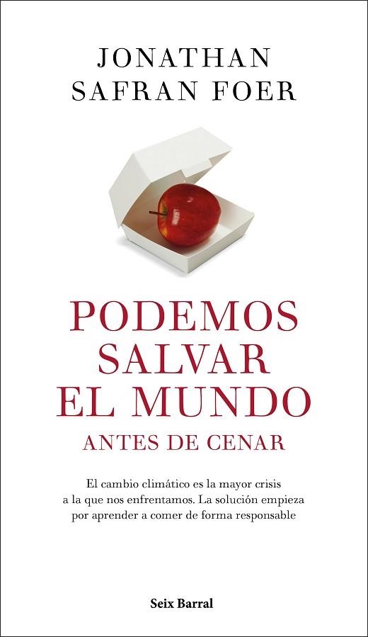 PODEMOS SALVAR EL MUNDO ANTES DE CENAR | 9788432235467 | SAFRAN FOER, JONATHAN | Llibreria Drac - Llibreria d'Olot | Comprar llibres en català i castellà online
