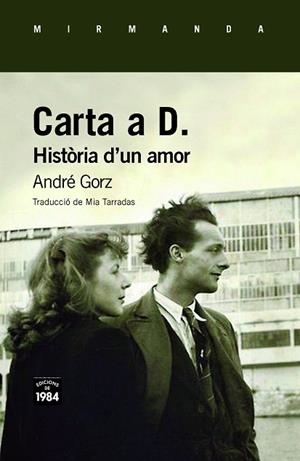 CARTA A D. | 9788416987603 | GORZ, ANDRÉ | Llibreria Drac - Librería de Olot | Comprar libros en catalán y castellano online
