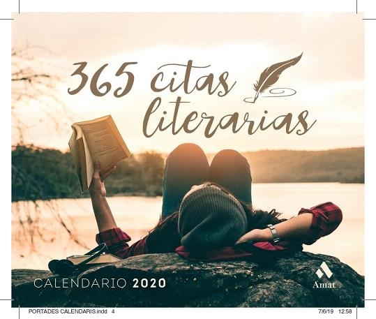 365 CITAS LITERARIAS CALENDARIO 2020 | 9788497354882 | AA.DD. | Llibreria Drac - Librería de Olot | Comprar libros en catalán y castellano online