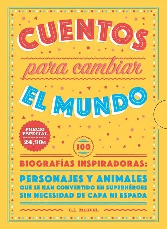 CUENTOS PARA CAMBIAR EL MUNDO (PACK 2 VOL) | 9788417761837 | MARVEL, G.L. | Llibreria Drac - Librería de Olot | Comprar libros en catalán y castellano online