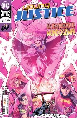 YOUNG JUSTICE NÚM. 05 | 9788418026881 | BENDIS, BRIAN MICHAEL | Llibreria Drac - Librería de Olot | Comprar libros en catalán y castellano online
