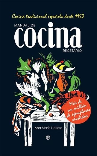 MANUAL DE COCINA. RECETARIO | 9788491646792 | HERRERA, ANA MARÍA | Llibreria Drac - Llibreria d'Olot | Comprar llibres en català i castellà online