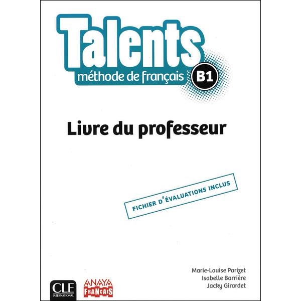 TALENTS LIVRE DU PROFESSEUR | 9782090386424 | AA.SS. | Llibreria Drac - Llibreria d'Olot | Comprar llibres en català i castellà online