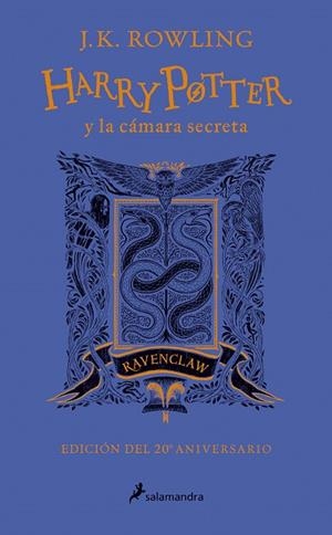 HARRY POTTER Y LA CÁMARA SECRETA (EDICIÓN RAVENCLAW DEL 20º ANIVERSARIO) (HARRY POTTER 2) | 9788498389753 | ROWLING, J.K. | Llibreria Drac - Librería de Olot | Comprar libros en catalán y castellano online