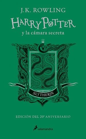 HARRY POTTER Y LA CÁMARA SECRETA (EDICIÓN SLYTHERIN DEL 20º ANIVERSARIO) (HARRY POTTER 2) | 9788498389777 | ROWLING, J.K. | Llibreria Drac - Librería de Olot | Comprar libros en catalán y castellano online