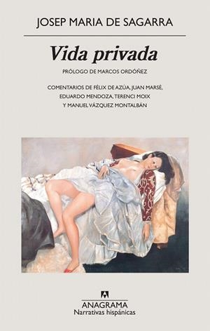 VIDA PRIVADA | 9788433998880 | SAGARRA, JOSEP MARIA DE | Llibreria Drac - Librería de Olot | Comprar libros en catalán y castellano online