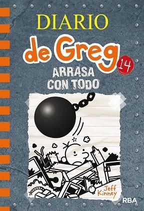 ARRASA CON TODO (DIARIO DE GREG 14) | 9788427216747 | KINNEY, JEFF | Llibreria Drac - Librería de Olot | Comprar libros en catalán y castellano online