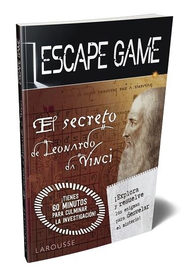 ESCAPE GAME. EL SECRETO DE LEONARDO DA VINCI | 9788417720568 | AA.DD. | Llibreria Drac - Librería de Olot | Comprar libros en catalán y castellano online